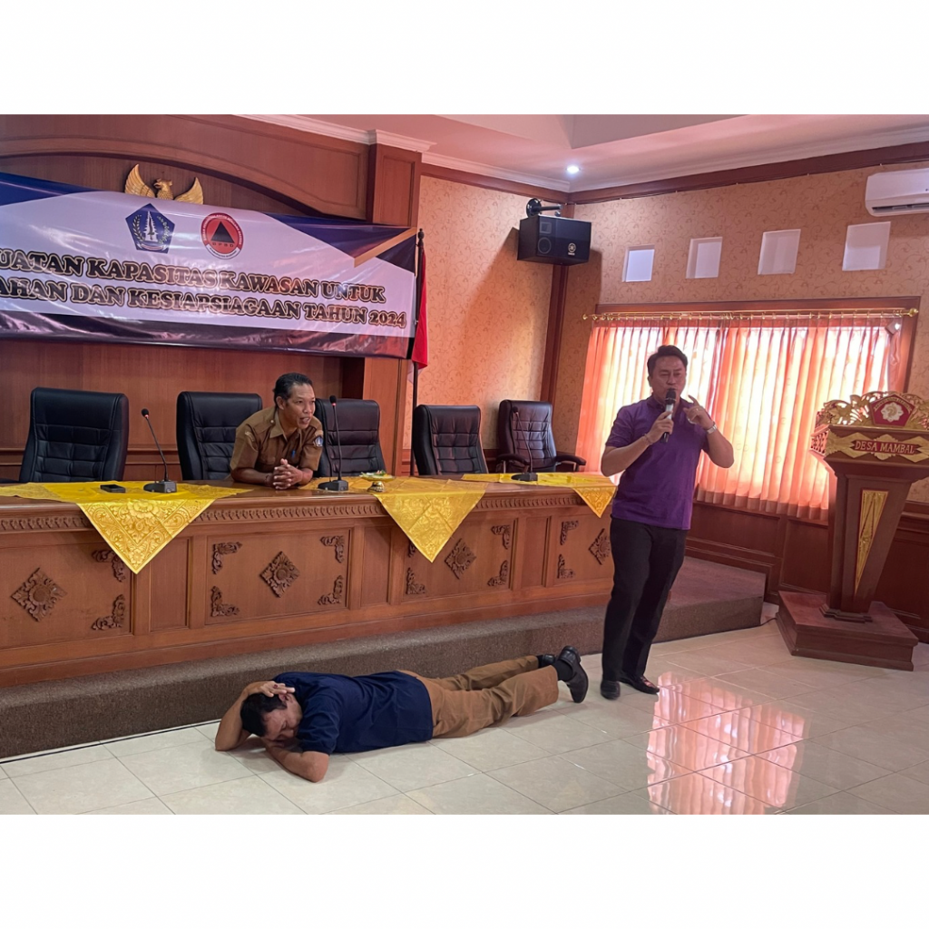 Pelaksanaan Kegiatan Pencegahan dan Kesiapsiagaan Bencana di Desa Mambal Tahun 2024